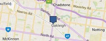 Southern Cross Care (Vic) location map
