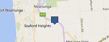 Southern Region Waste Resource Authority location map