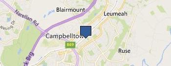 Starr Partners Campbelltown location map