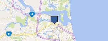 Suncoast dental Practice location map