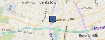 Sydney Glass Pty. Ltd. location map