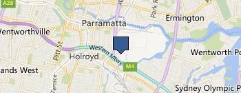 Sydney Helicopters location map