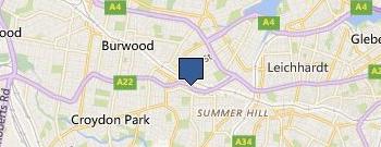 Sydney Jumping Castle Hire location map
