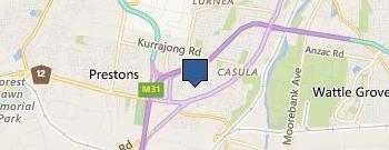 Sydney Registered Surveyors location map