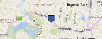 Tabacco Station Bass Hill location map
