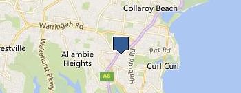 Tai Irwin Plumbing & Draining location map