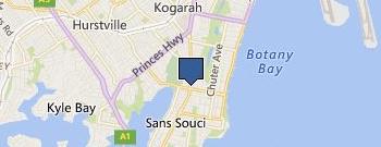 The Christmas Shop location map