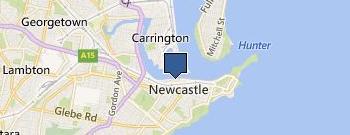 The Dockyard location map