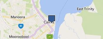 The Law Office Cairns location map