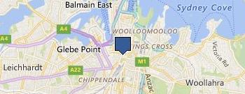 The Make-Up Technicians location map