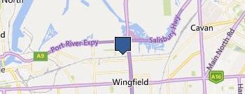 Thrifty Mini Bins location map