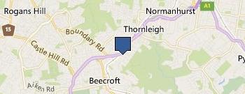 Tidy Tree Work location map