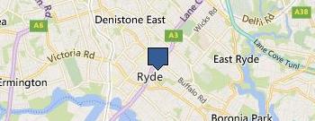 Top Ryde Early Learning location map