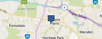 Tradey's location map