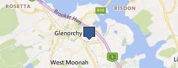 Triline Services Tasmania location map