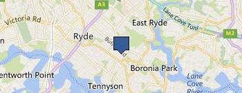 A Baskets Delight location map