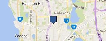 A Total Alarms & Security Products location map