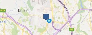 Ace Airport Parking location map