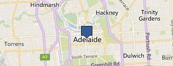 Adam Internet location map