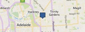 Adelaide Comedy location map