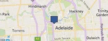 Adelaide Cosmetic Dentistry location map
