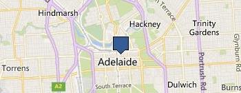 Adelaide Dental Clinic location map