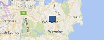 Alan Coban location map