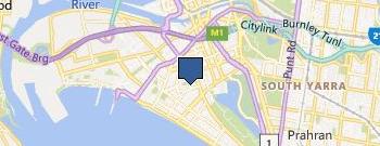 Albert Park Physiotherapy location map