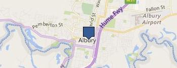 Albury Computers location map