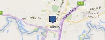 Albury Legal Pty Ltd location map