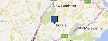 All Four X 4 Service location map