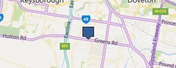 Allied Pickfords Shipping Melbourne location map