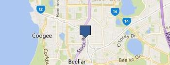 Alligator Print & Copy location map