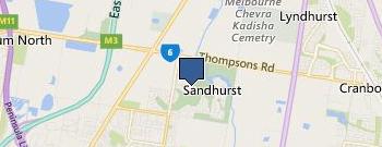 Australian Horse Riding Centres. location map