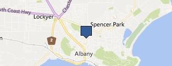 Automasters Albany location map
