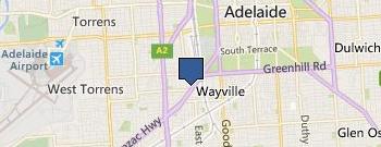Backcare & Seating location map