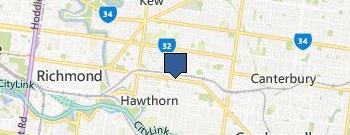 Bad Backs location map