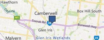 Baptcare location map