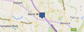 Beaumont Tiles location map