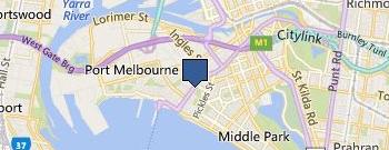 Behan Legal location map