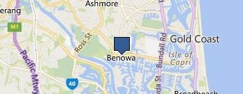 Benowa Children's Centres location map