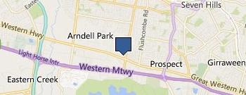 Blacktown Building Supplies location map