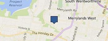 Blackwoods location map
