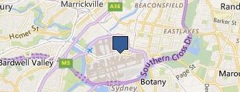 Blue Illusion location map