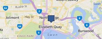 Bodyright Massage location map