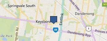 Bourne Bathroom & Kitchen Centre location map