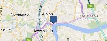 Brisbane Riverview Hotel location map