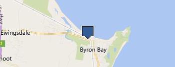 Byron Bay Physiotherapy location map