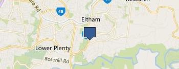Cameron Construction location map