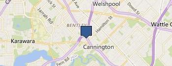 Cannington KIA location map